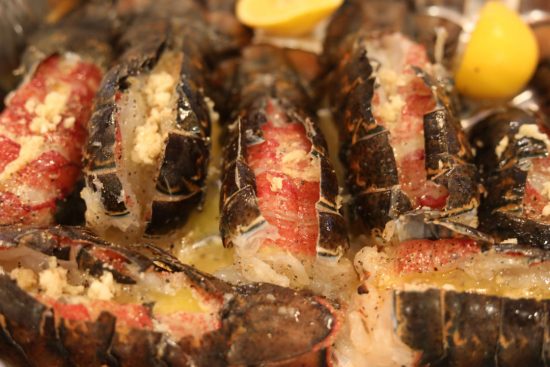 Lobster Tails With Garlic Lemon Butter - Nostimo Kitchen